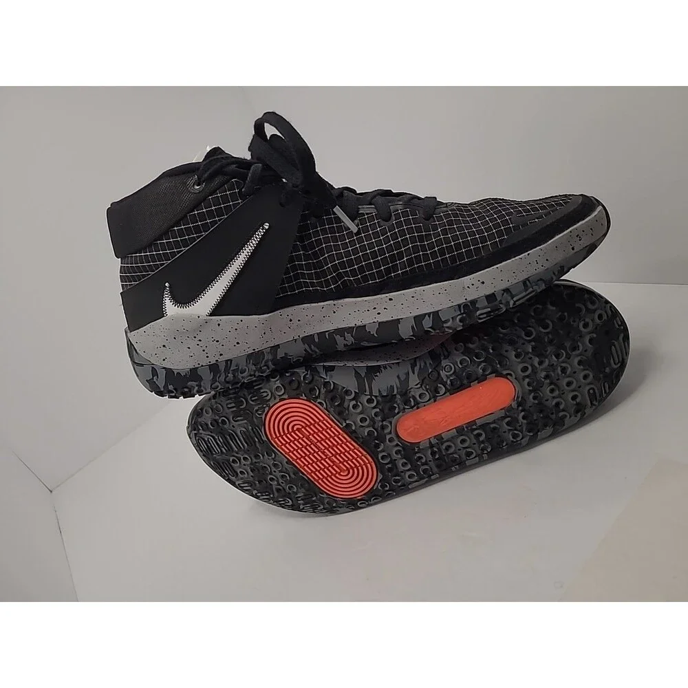 Nike KD 13 Kevin Durant Oreo Men's 14 Black White Shoes CI9948-004